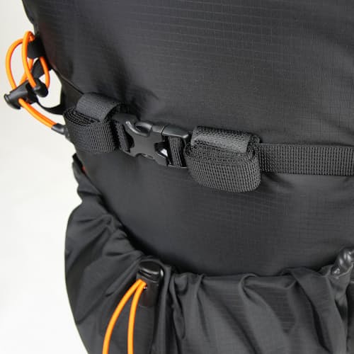 laydown detail image of Radix Ultralight Hiking Backpack - 47L