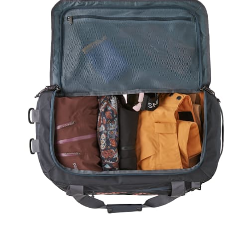 laydown detail image of Black Hole Duffel Bag - 40L