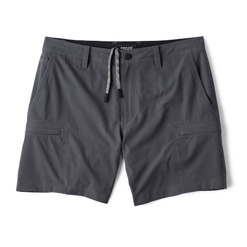 laydown image of Equator Cargo Hybrid Short - 7"