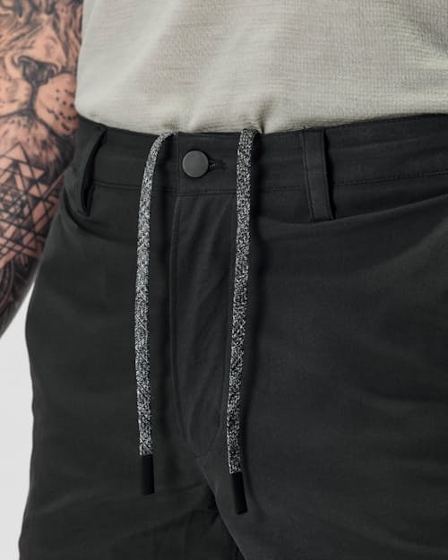 on model image of Equator Hybrid Short - 5"