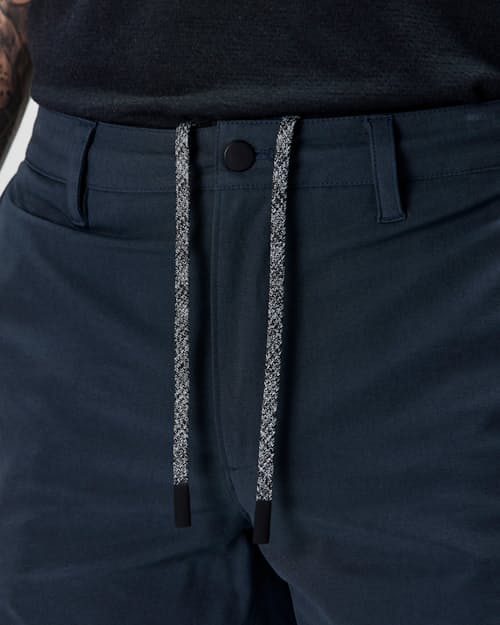 on model image of Equator Hybrid Short - 5"