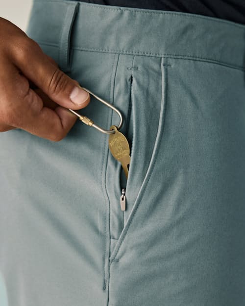 on model image of Equator Hybrid Short - 7"