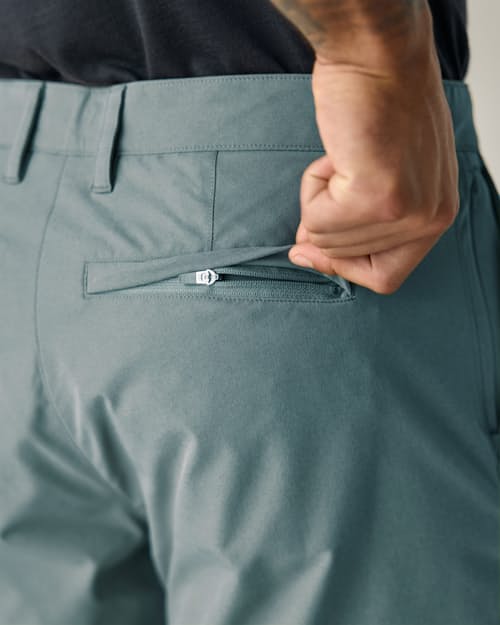 on model image of Equator Hybrid Short - 7"
