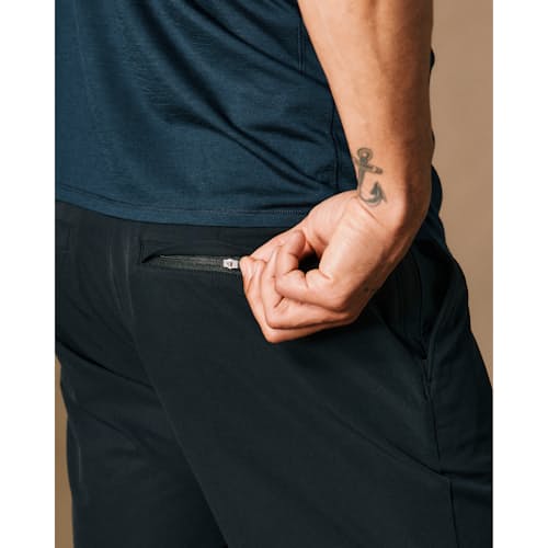 on model image of Equator Hybrid Short - 7"