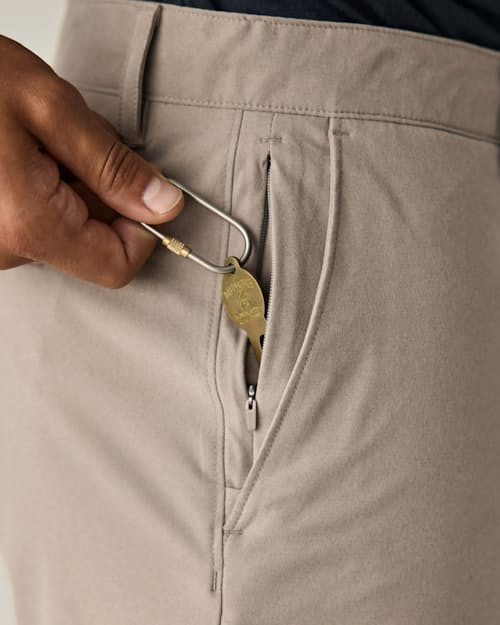 on model image of Equator Hybrid Short - 7"