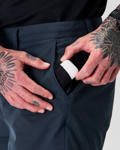 on model image of Equator Hybrid Short - 7"