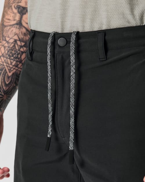on model image of Equator Hybrid Short - 9"