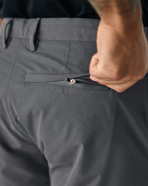 on model image of Equator Hybrid Short - 9"
