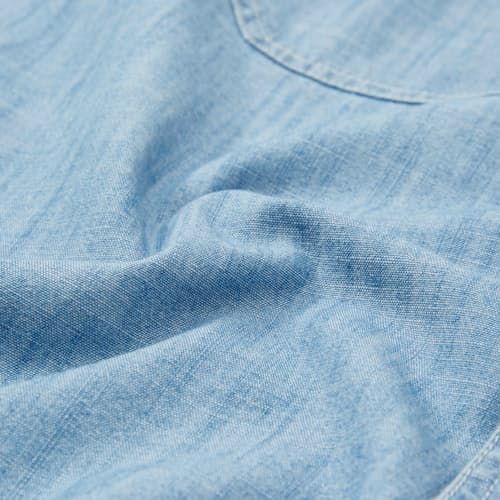 lifestyle image of Chambray Utility Shirt