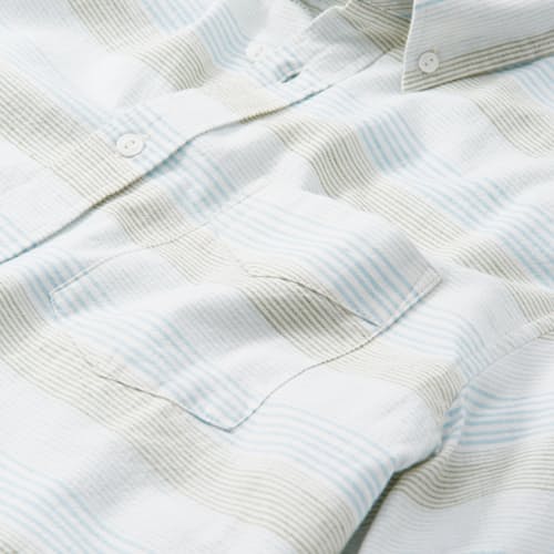 laydown detail image of Classic Stripe Short Sleeve Shirt