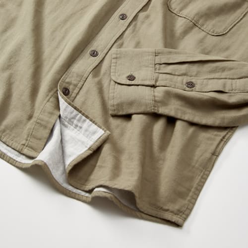 laydown detail image of Double Gauze Utility Shirt