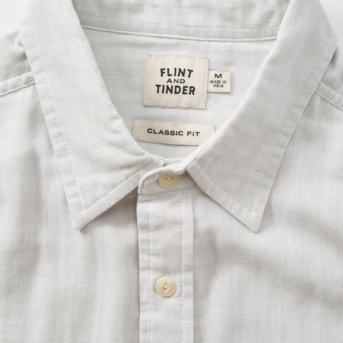 laydown detail image of Double Gauze Utility Shirt