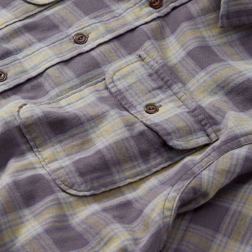 laydown detail image of Double Gauze Utility Shirt