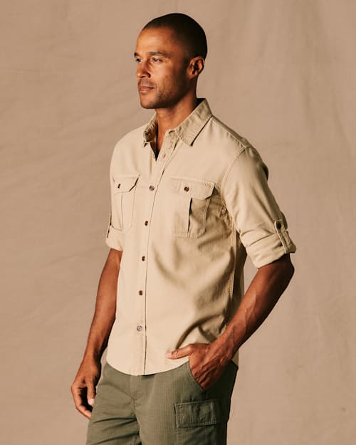on model image of Explorer Shirt