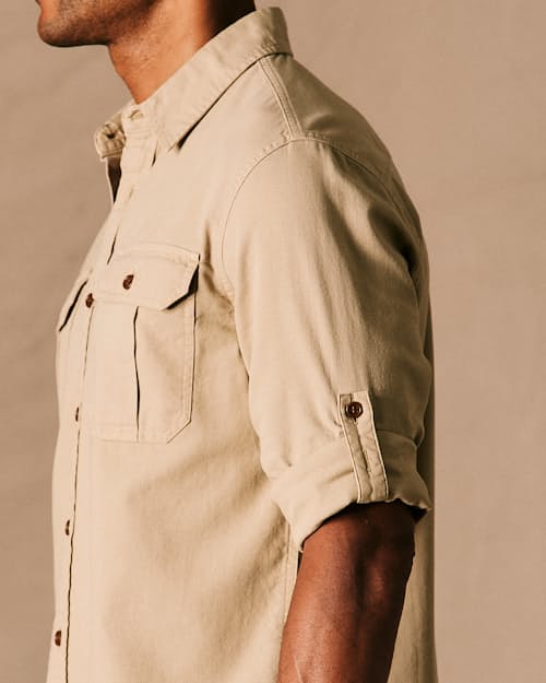 on model image of Explorer Shirt