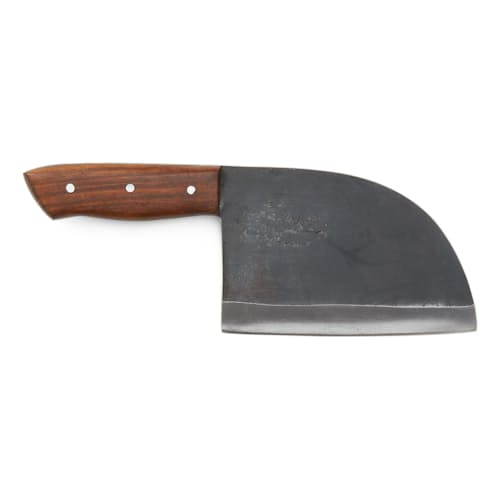 laydown image of Butcher Kitchen Cleaver