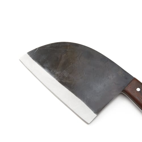 laydown image of Butcher Kitchen Cleaver