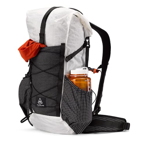 laydown image of Elevate Ultralight Dyneema Hiking Backpack - 22L