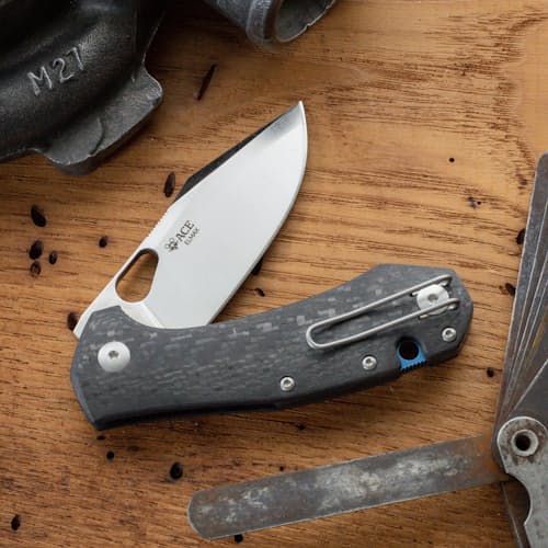 lifestyle image of Ace Atelier Carbon Fiber Knife