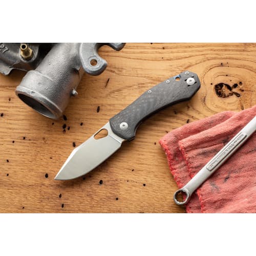laydown image of Ace Atelier Carbon Fiber Knife