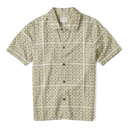 laydown image of Tile Short Sleeve Shirt