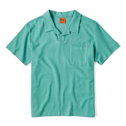 laydown image of Vintage Terry Polo