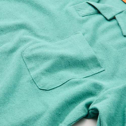 laydown detail image of Vintage Terry Polo