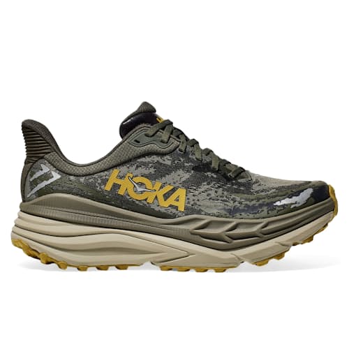 laydown image of Stinson 7 Trail Running Shoe