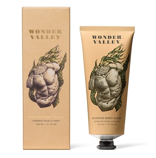 laydown image of Seaweed Body Scrub