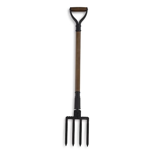 laydown image of Folding Spading Fork