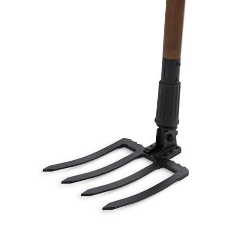 laydown detail image of Folding Spading Fork