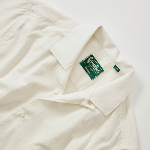 laydown detail image of Linen Blend Yarn-Dyed Dobby Shirt