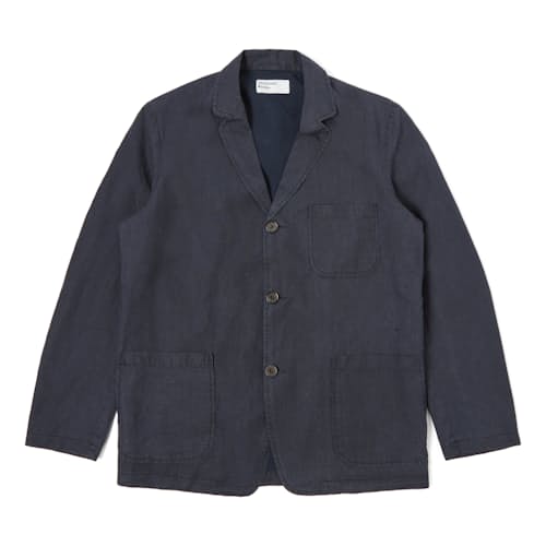 laydown image of Linen Blend Blazer