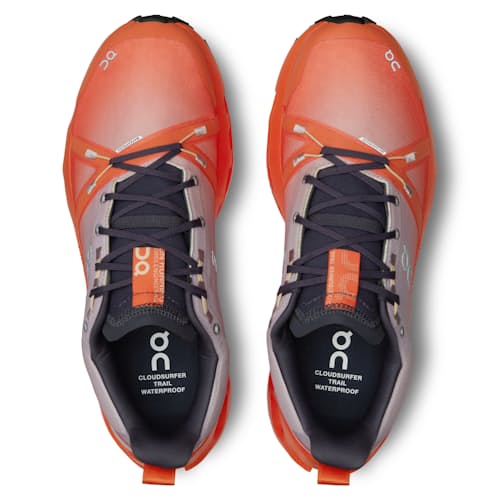 laydown image of Cloudsurfer Trail Waterproof Running Sneaker