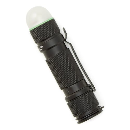 laydown image of Domed Strobe Mini Flashlight