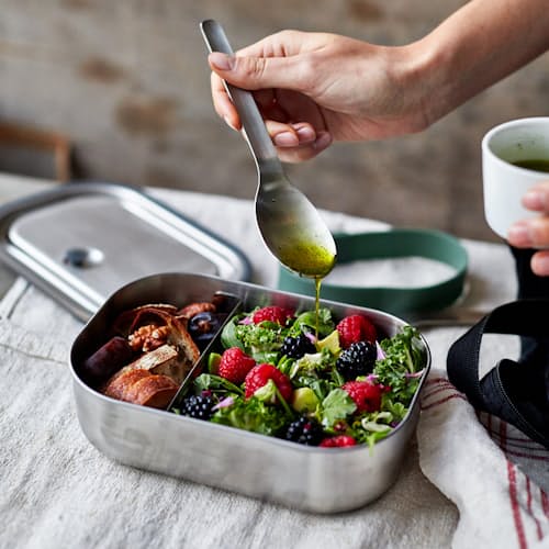 lifestyle image of Stainless Steel Large Lunch Box