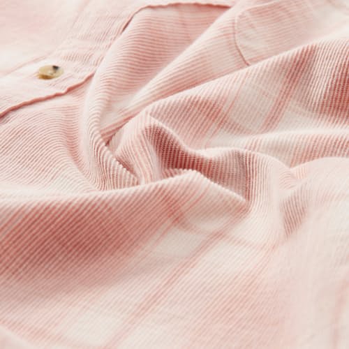 lifestyle image of Lightweight Plaid Cord Shirt