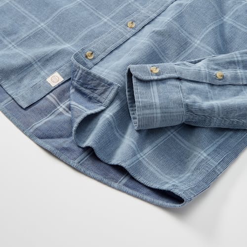 lifestyle image of Lightweight Plaid Cord Shirt