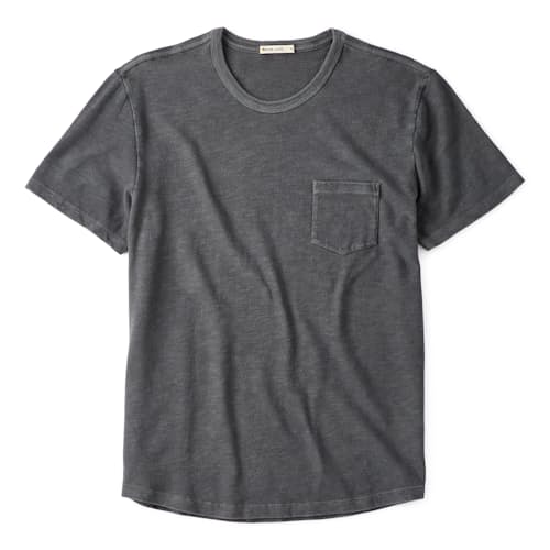 laydown image of Relaxed Heavy Slub Pocket Tee