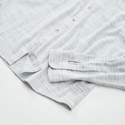 laydown detail image of Classic Stretch Selvage Long Sleeve Shirt