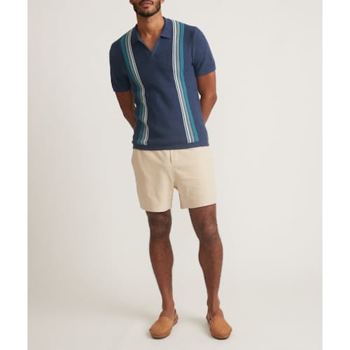 on model image of Conrad Sweater Polo