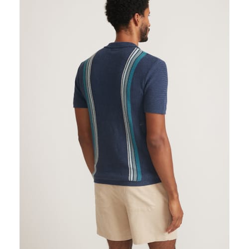 on model image of Conrad Sweater Polo