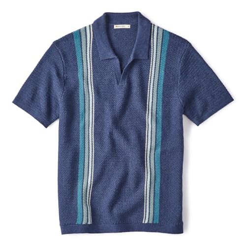 laydown image of Conrad Sweater Polo