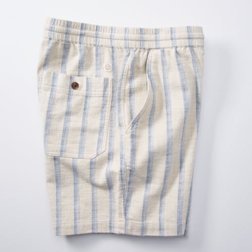 laydown detail image of Saturday Stretch Selvage Short - 6"