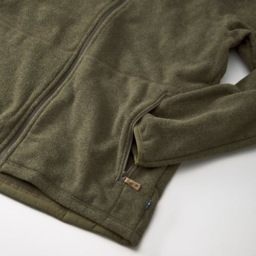 laydown detail image of Sten Fleece Jacket
