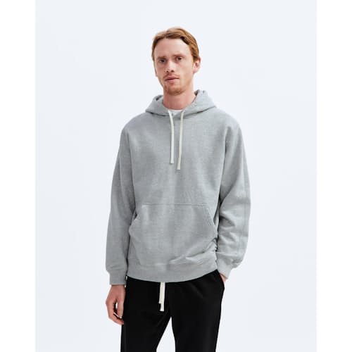 on model image of Midweight Terry Standard Hoodie