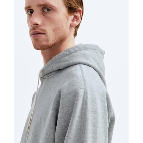 on model image of Midweight Terry Standard Hoodie