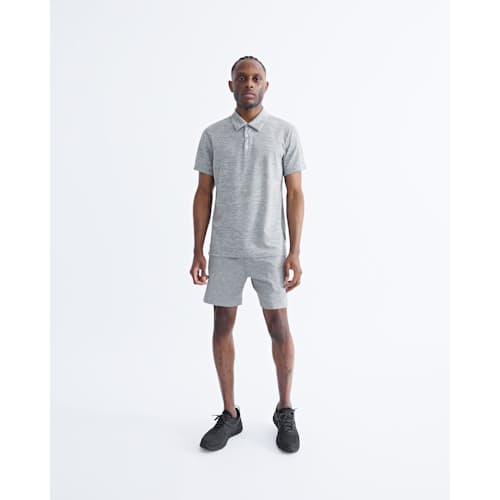 on model image of Solotex Mesh Polo