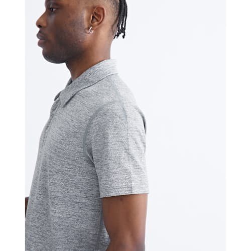 on model image of Solotex Mesh Polo