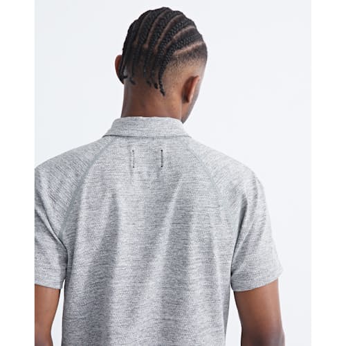 on model image of Solotex Mesh Polo